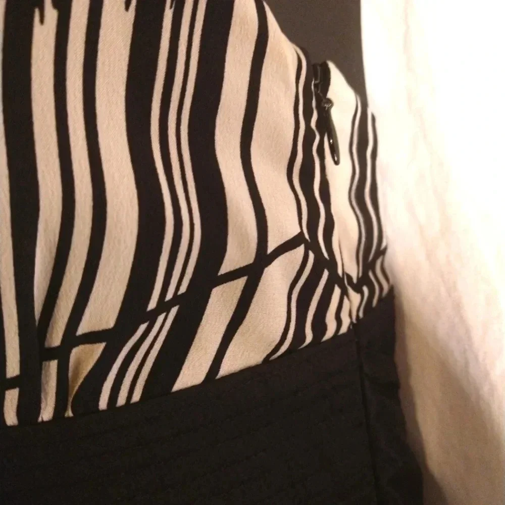 Elegant tahari silk event dress EUC ❤️ - Picture 8 of 14